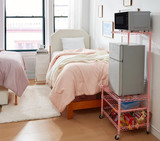 Affordable Dorm Room Organization Hacks Refurbished Dorm Furniture with Space Saving College Supplies Storage