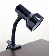 Dorm Clip Lamp Clear White Lighting for Desk College Supplies Small Apartment Essentials List