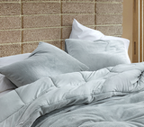 Coma-holic - Coma Inducer (with Butter) Standard Sham (2 Pack) - February Gray