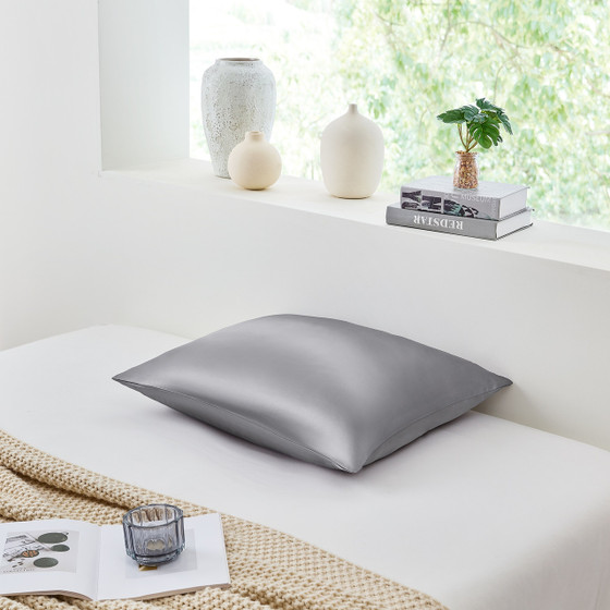 Silk Baby - Coma Inducer® Standard Size Pillowcase - Dark Gray