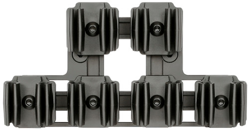 Back side of a plate from the Lever Stock Shell Holder Plate Bundle. Product made by Midwest Industries.