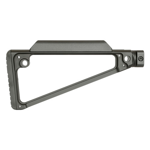 Right side of a Triangle Fixed Stock. Product made by Midwest Industries.