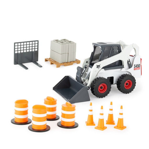 1:16 Big Farm Bobcat Skid Loader Set 47259