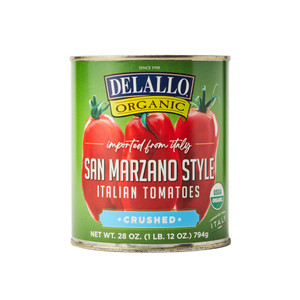 DeLallo Organic Crushed San Marzano Style Tomatoes can
