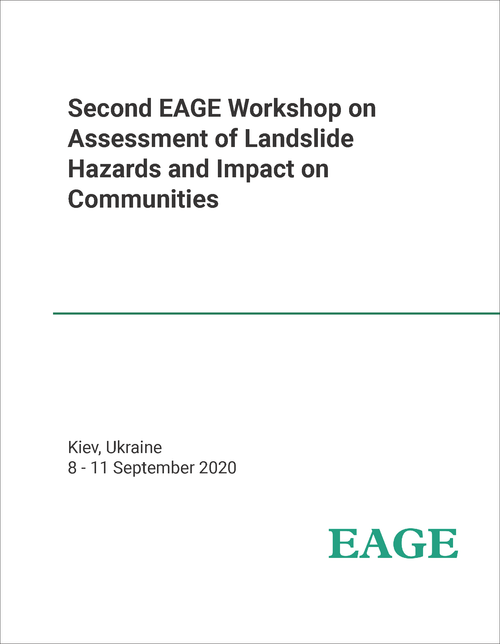 ASSESSMENT OF LANDSLIDE HAZARDS AND IMPACT ON COMMUNITIES. EAGE WORKSHOP. 2ND 2020.