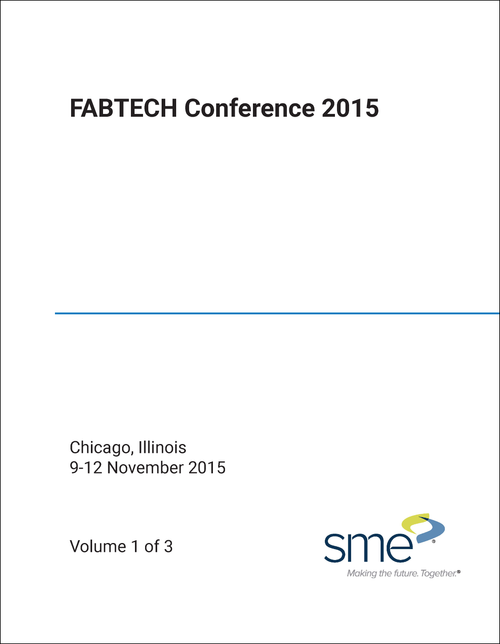 FABTECH CONFERENCE. 2015. (3 VOLS)