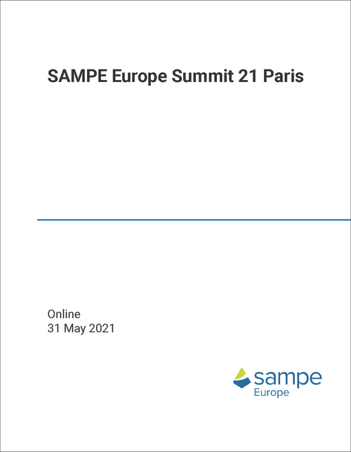 SAMPE EUROPE SUMMIT PARIS. 2021.