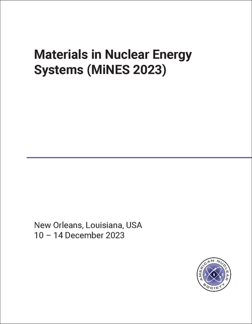 MATERIALS IN NUCLEAR SYSTEMS. 2023. (MINES 2023)