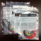 Variety of Supacolor transfers in a sample pack for testing