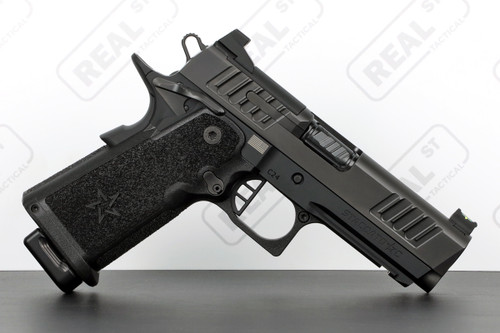 Staccato 2024 C 2011 Pistol 9mm Optic Ready 4.0" DLC Bull Barrel Flat Trigger Full Size Grip 17rd