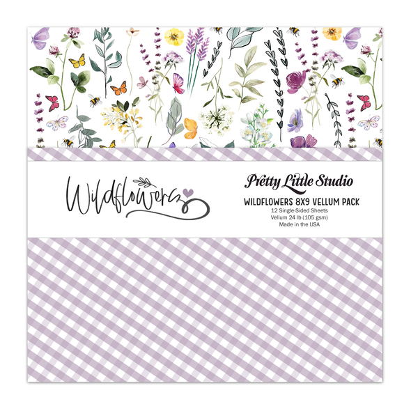 Vellum Pack | Wildflowers 8x9