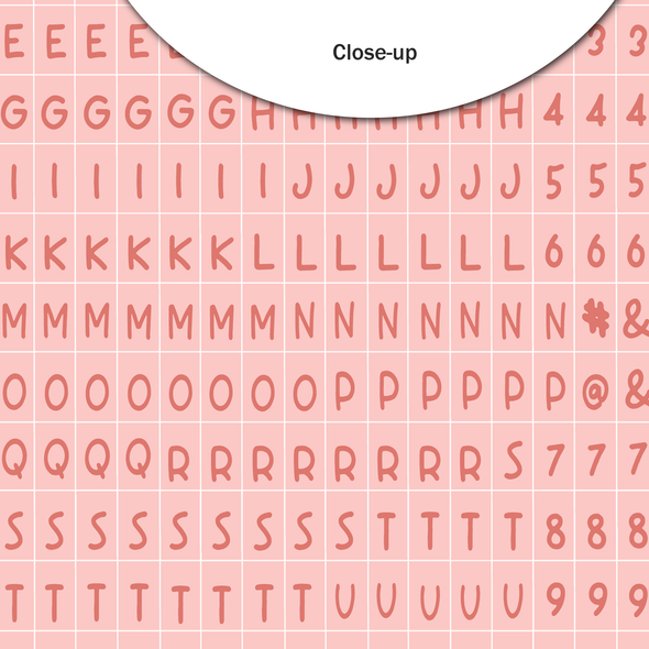 Stickers | Mini ABC | Get in the Groove