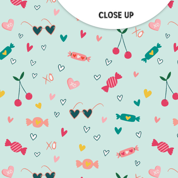 Candy 12x12 Scrapbooking Paper