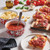 View Prep Bowls on tabletop with pizza and pizza ingredients.