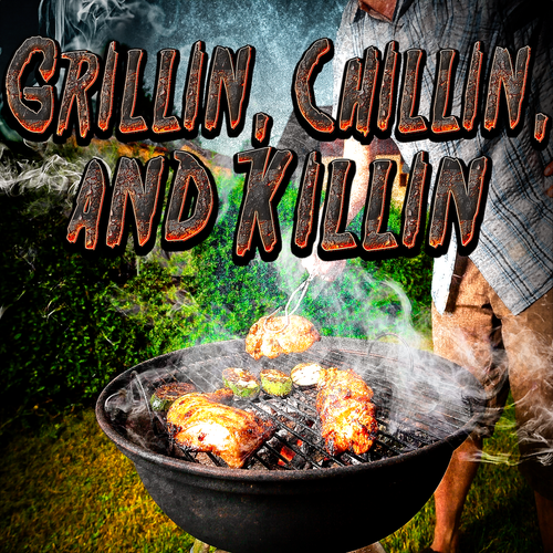 Grillin' Chillin' Killin' mystery party game by My Mystery Party. 