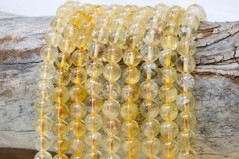 Citrine Polished 8mm Round