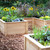 Natural Cedar 12' U-Shaped Raised Garden Beds