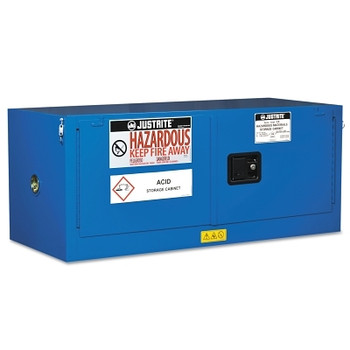 Justrite ChemCor Piggyback Hazardous Material Safety Cabinet, 12 Gallon (1 EA / EA)