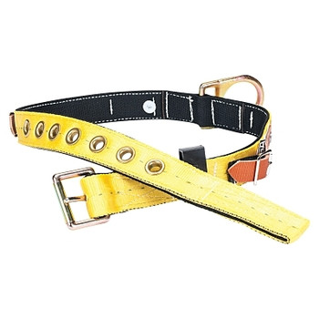 MSA Tongue-Buckle Body Belts with D-Rings, Tongue Buckle, X-Small (1 EA / EA)