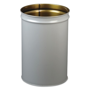 Justrite Cease-Fire Drum Waste Receptacle, 55 gal, Gray (1 EA / EA)