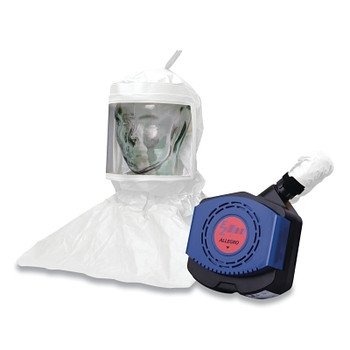 Allegro EZ Air PAPR Hood System, Saran-Coated Hood, Breathing Tube, Blower, Battery, Waist Belt, Charger, Flow Tester, HEPA Filter (1 EA / EA)