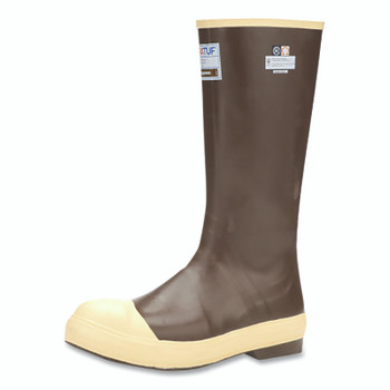 Servus XTRATUF 15 in Insulated Steel Toe Boots, Size 8, Neoprene, Copper/Tan (1 PR / PR)