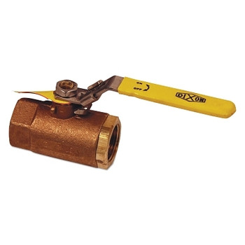 Dixon Valve Safety Vented Ball Valves, 1/4 in (NPT) Inlet, Female/Female, Brass (1 EA / EA)