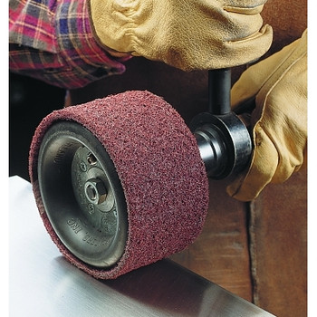 3M Scotch-Brite Surface Conditioning Belt, 3-1/2 in x 15-1/2 in, Medium, Maroon (1 EA / EA)