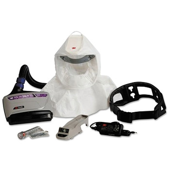 3M Personal Safety Division Versaflo TR-600 Easy Clean PAPR Kit w/Integrated Hood Suspension (1 EA / CA)