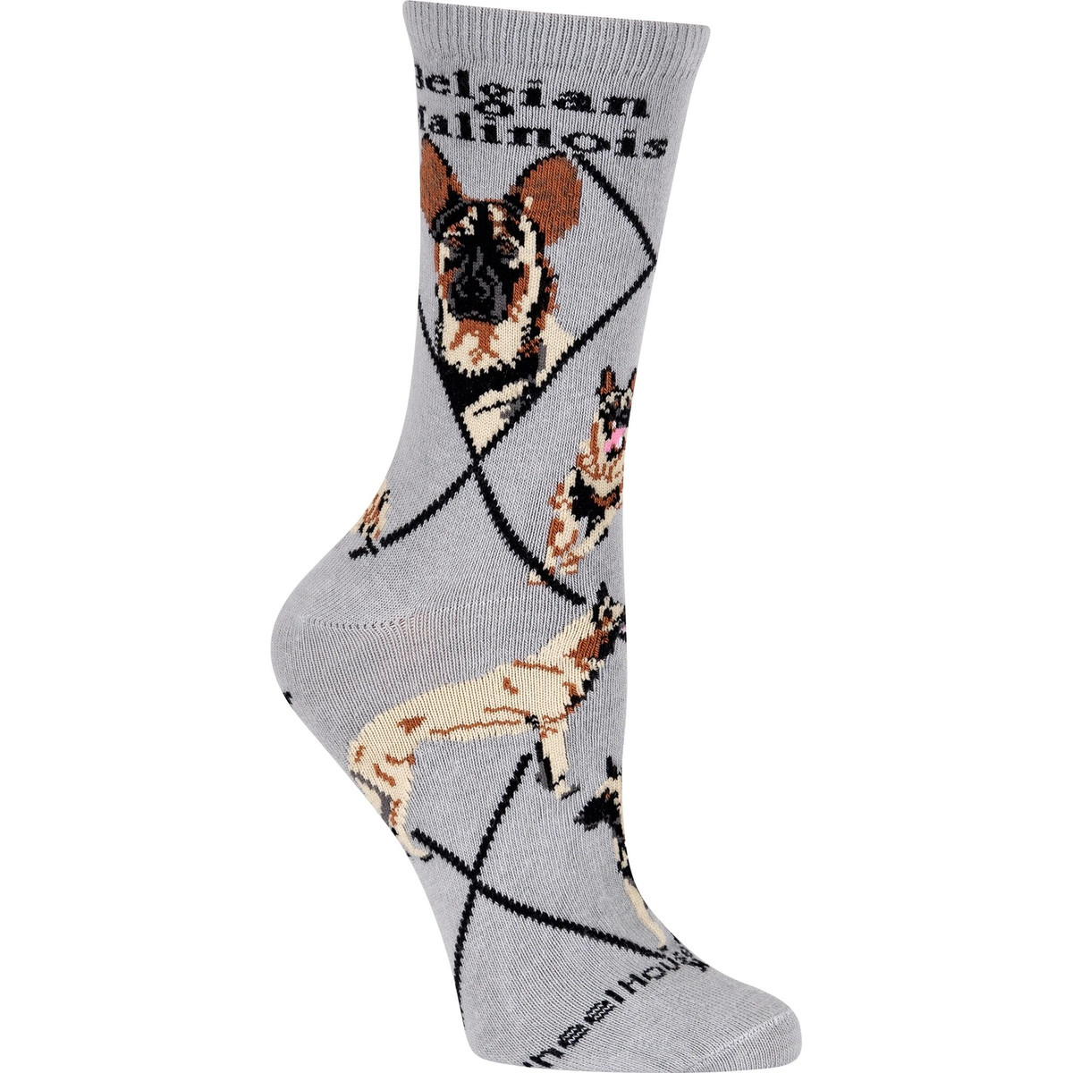 Belgian Malinois Crew Novelty Socks