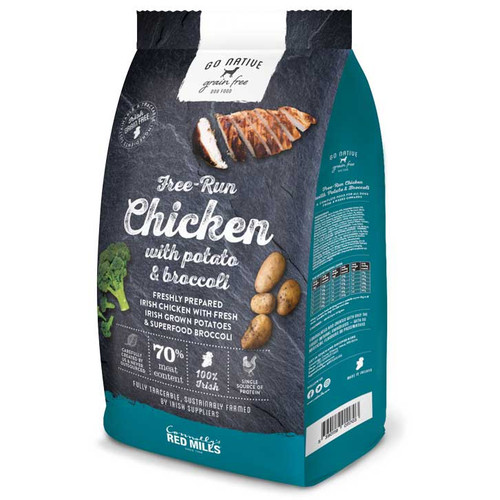 Red Mills Go Native Chicken w Potato & Broccoli Dog Food