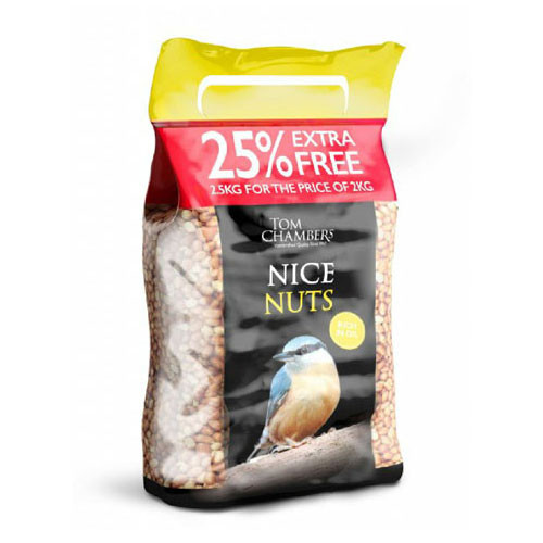 Tom Chambers Nice Nuts Bird Food - 12.55kg