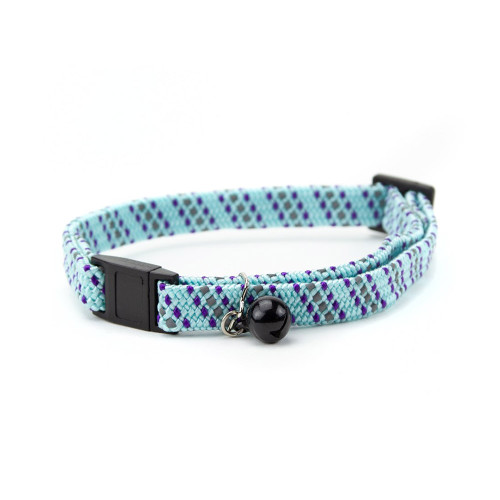 Great & Small Reflective Blue Cat Collar