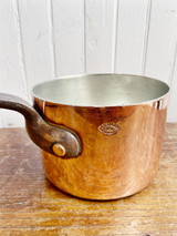 Antique Duparquet Copper Sauce Pot