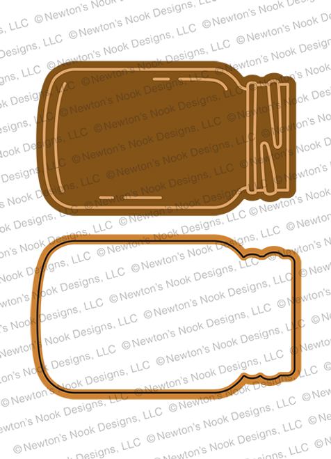 Jar Hot Foil Plates & Dies ©2023 Newton's Nook Designs