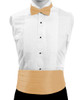 Boy's Poly Satin Bow Tie and Cummerbund Sets CBBT1301