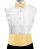 Boy's Poly Satin Bow Tie and Cummerbund Sets CBBT1301
