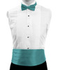 Boy's Poly Satin Bow Tie and Cummerbund Sets CBBT1301