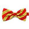 Men's Microfiber Poly Woven College Banded Bow Tie Box CBB3801BX