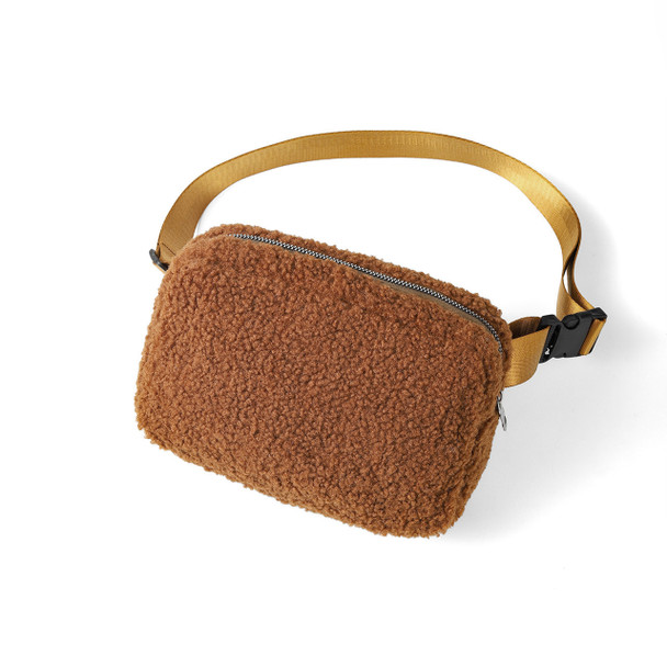 Sherpa Waist Fanny pack with Adjustable Strap-SFBW1858