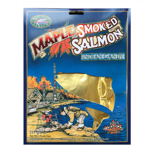 WEST COAST SELECT Maple Smoked Salmon - Indian Candy, 227g