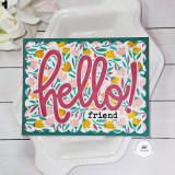 Blooming Botanical Layering Stencil
