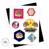 Hedgehugs Stamp & Stencil Combo