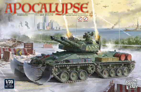 BORBC001 - Border Model 1/35 Soviet Apocalypse Tank