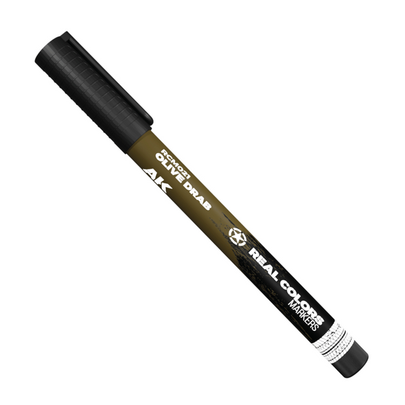 AKIRCM021 AK Interactive Real Colors Markers Olive Drab