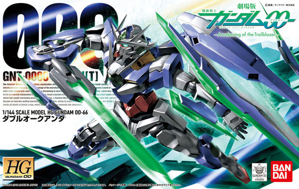 BAN5058784 - Bandai HG 1/144 #66 Gundam00 QAN[T]