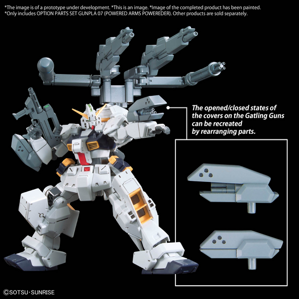 BAN5067146 - Bandai Option Parts Set 07 (Powered Arms Powerder)
