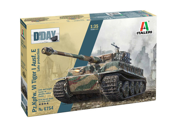ITA6754 - Italeri 1/35 PZ.KPFW.VI TIGER I AUSF E LATE PROD