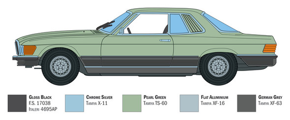 ITA3633 - Italeri 1/24 MERCEDES 500 SLC