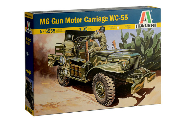 ITA6555 - Italeri 1/35 37MM GUN MOTOR CARRIAGE M6